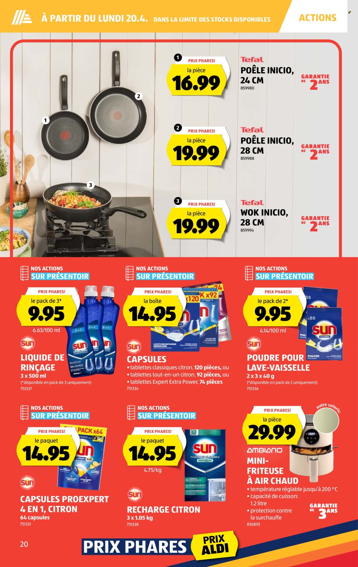 Catalogue Aldi - 16.4.2026 - 22.4.2026. Page 20. Page 20