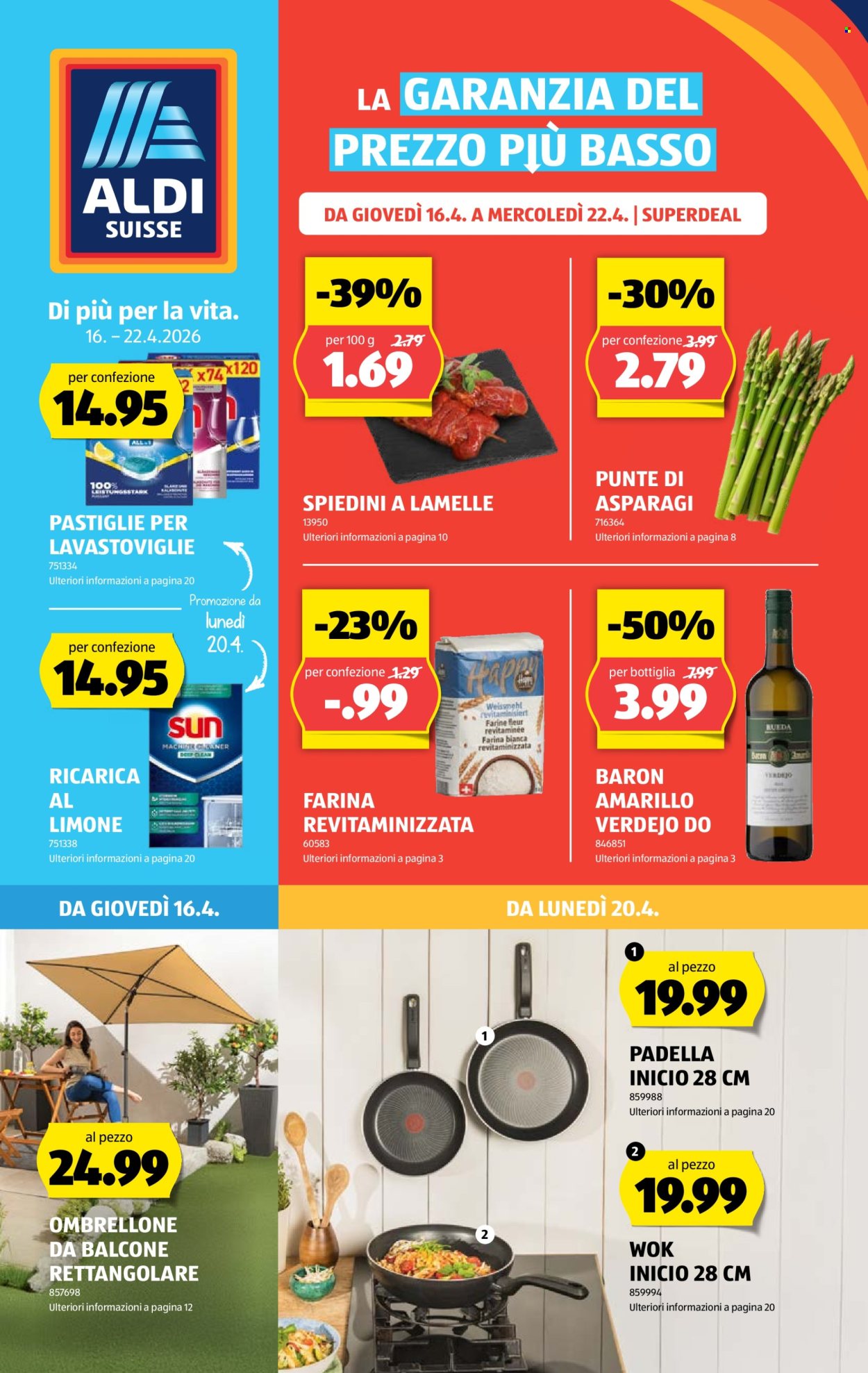 Catalogue Aldi - 16.4.2026 - 22.4.2026. Page 1. Page 1