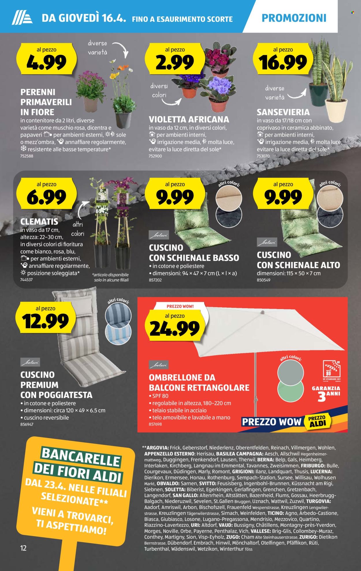 Catalogue Aldi - 16.4.2026 - 22.4.2026. Page 12. Page 12