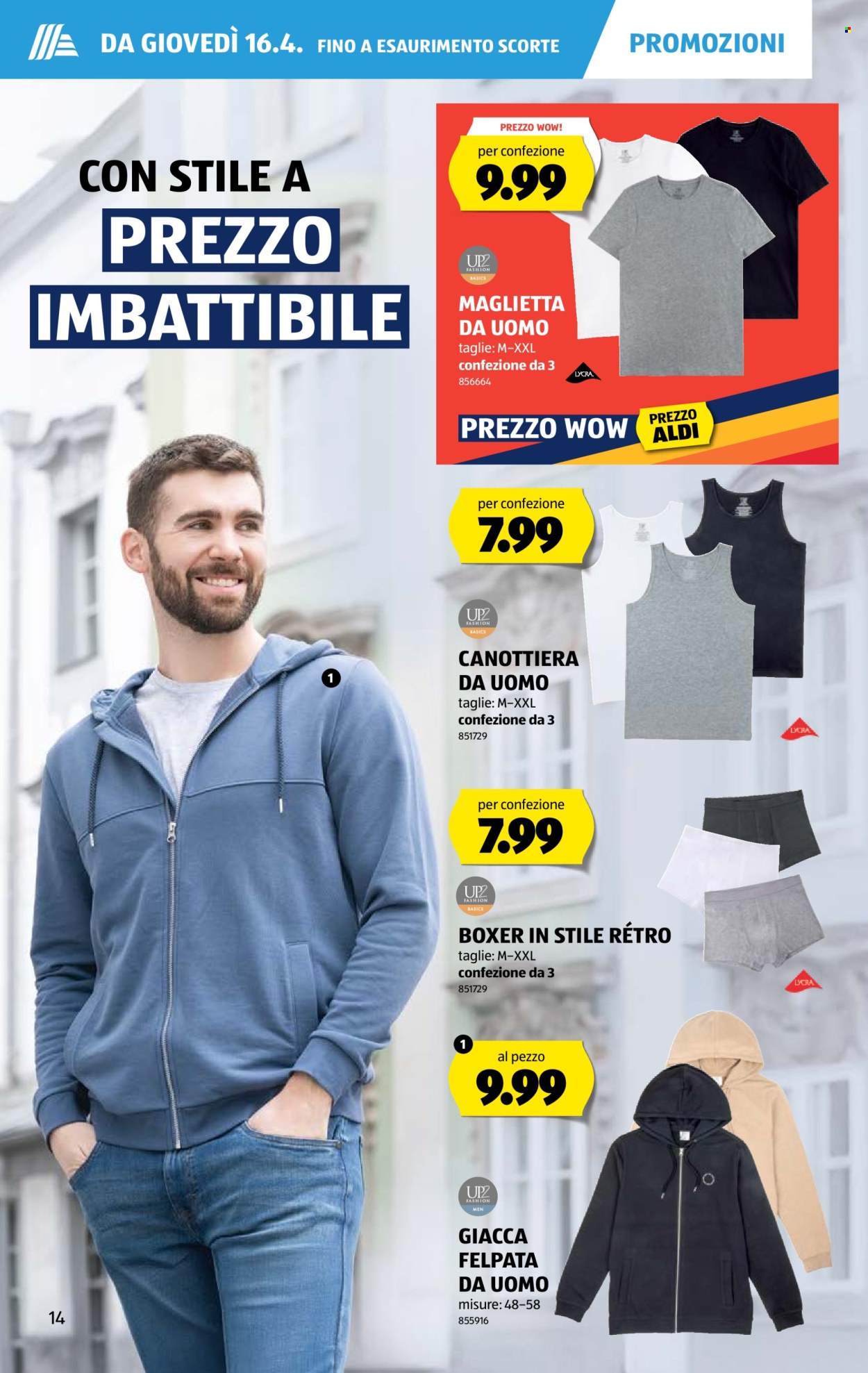 Catalogue Aldi - 16.4.2026 - 22.4.2026. Page 14. Page 14