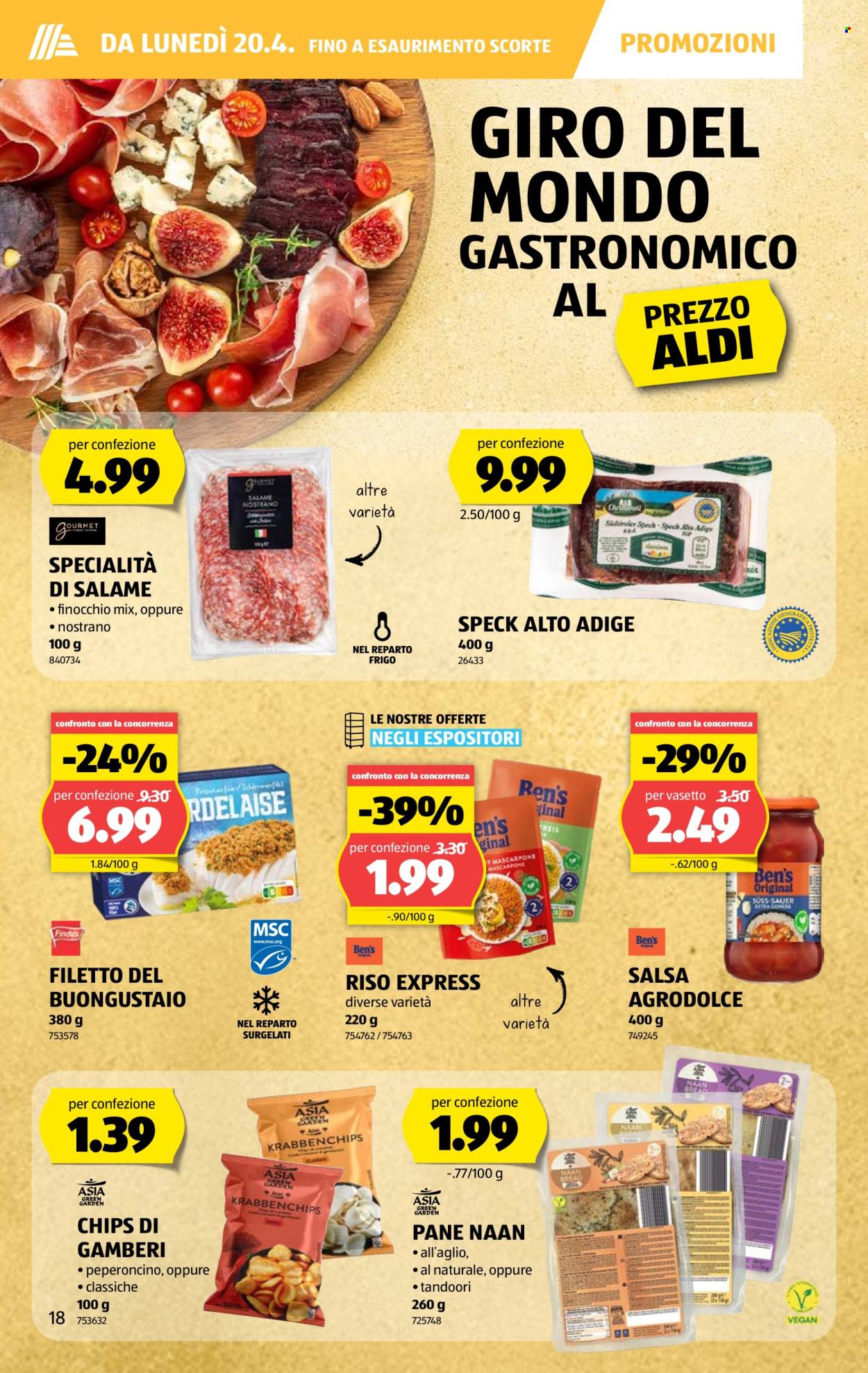 Catalogue Aldi - 16.4.2026 - 22.4.2026. Page 18. Page 18