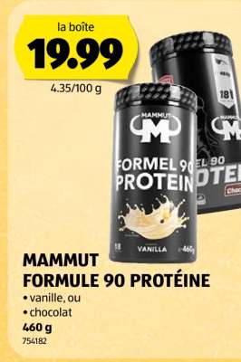 MAMMUT FORMULE 90 PROTÉINE