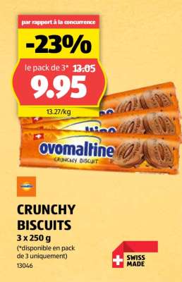 CRUNCHY BISCUITS