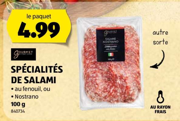 SPÉCIALITÉS DE SALAMI