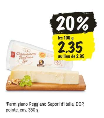 Parmigiano Reggiano Sapori d’Italia