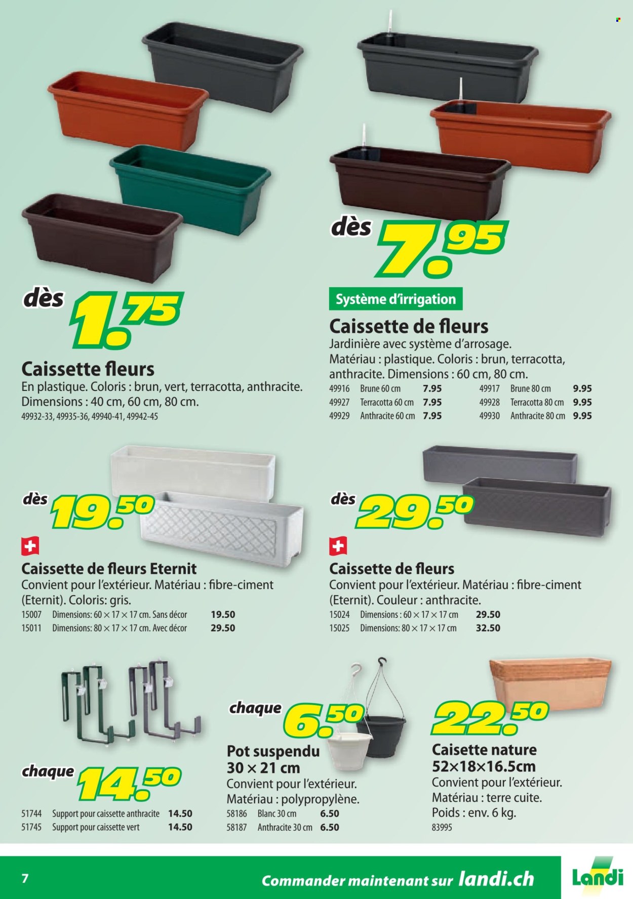Catalogue Landi. Page 7. Page 7