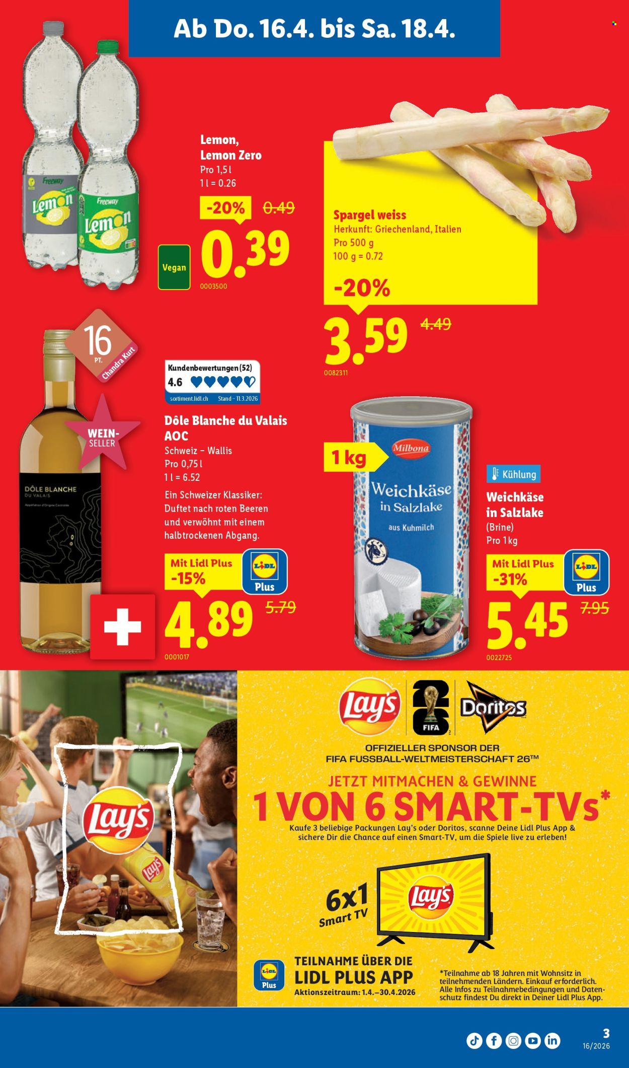 Catalogue Lidl - 16.4.2026 - 22.4.2026. Page 3. Page 3