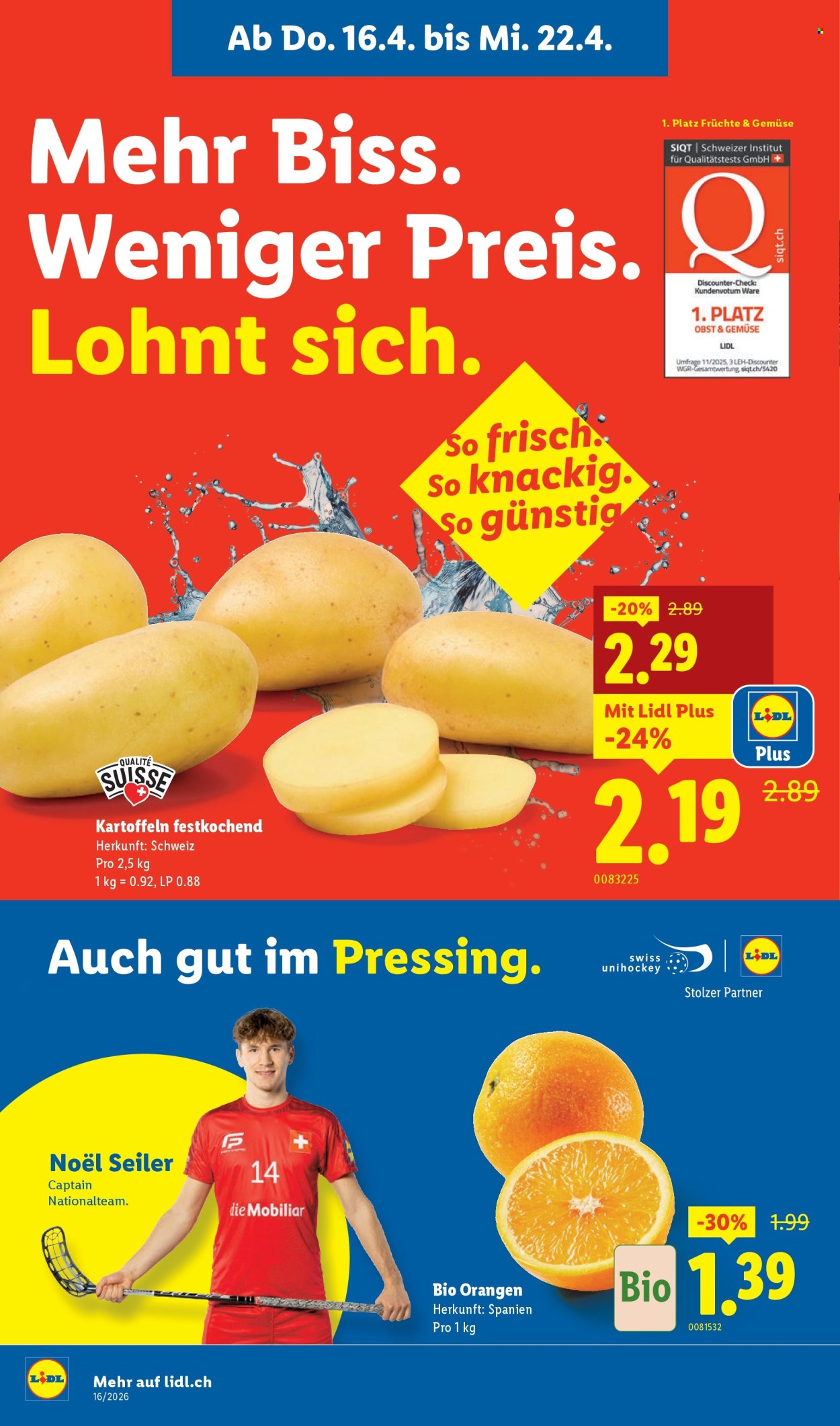 Catalogue Lidl - 16.4.2026 - 22.4.2026. Page 4. Page 4