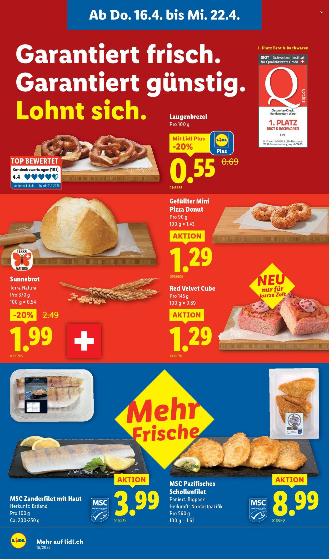 Catalogue Lidl - 16.4.2026 - 22.4.2026. Page 6. Page 6