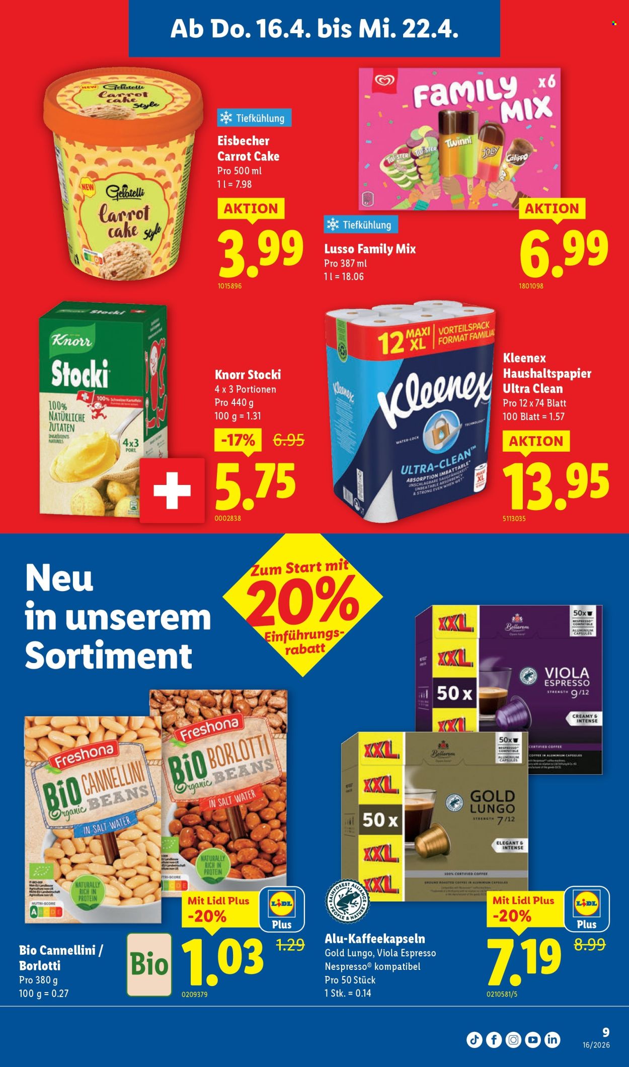 Catalogue Lidl - 16.4.2026 - 22.4.2026. Page 9. Page 9