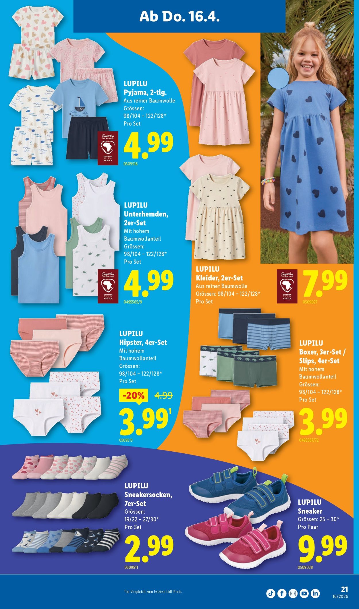 Catalogue Lidl - 16.4.2026 - 22.4.2026. Page 21. Page 21