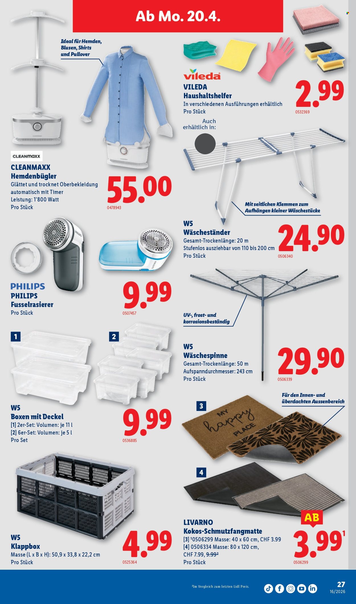 Catalogue Lidl - 16.4.2026 - 22.4.2026. Page 27. Page 27