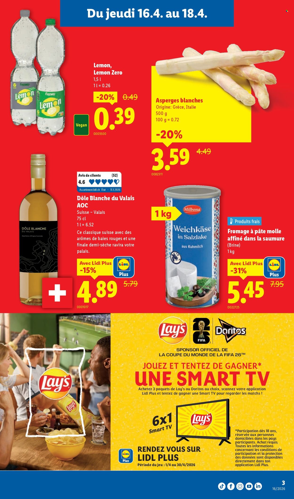 Catalogue Lidl - 16.4.2026 - 22.4.2026. Page 3. Page 3