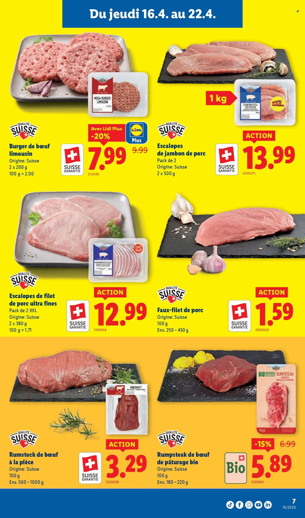 Catalogue Lidl - 16.4.2026 - 22.4.2026. Page 7. Page 7