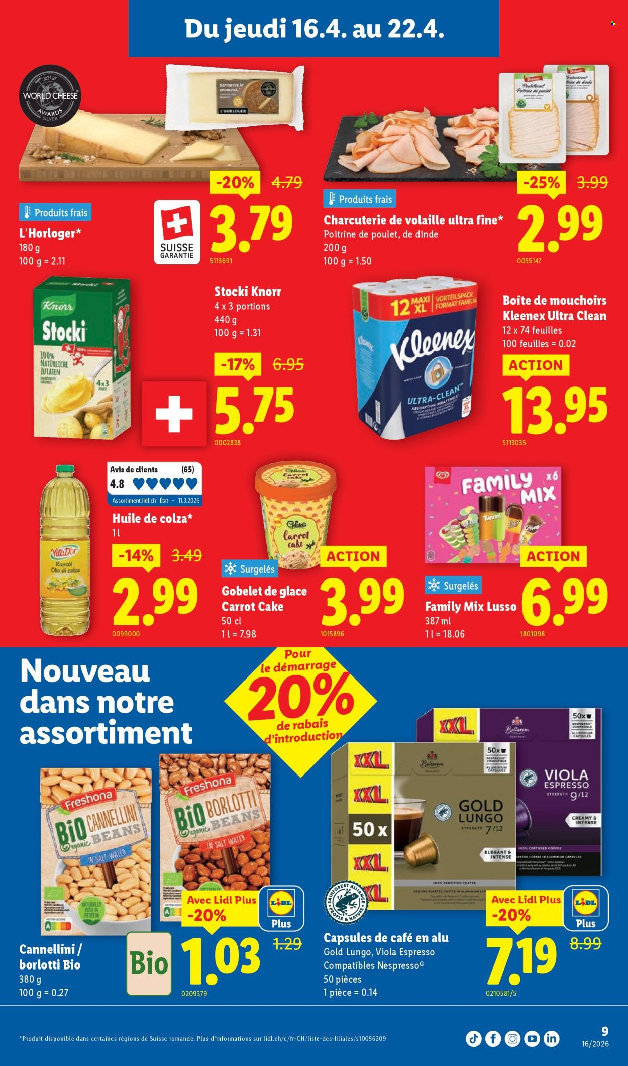 Catalogue Lidl - 16.4.2026 - 22.4.2026. Page 9. Page 9
