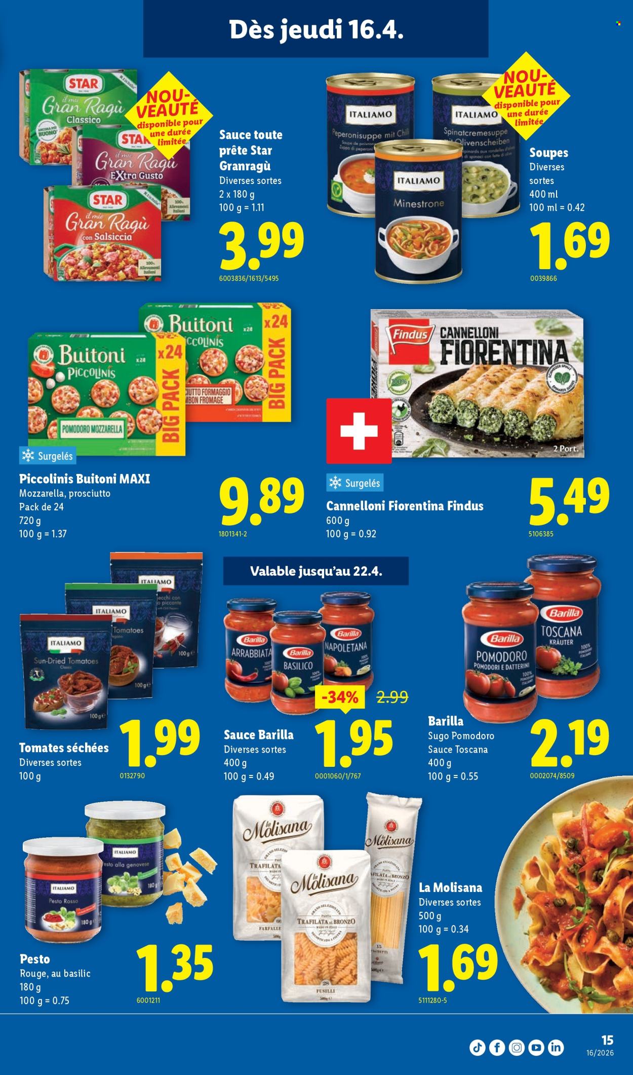 Catalogue Lidl - 16.4.2026 - 22.4.2026. Page 15. Page 15