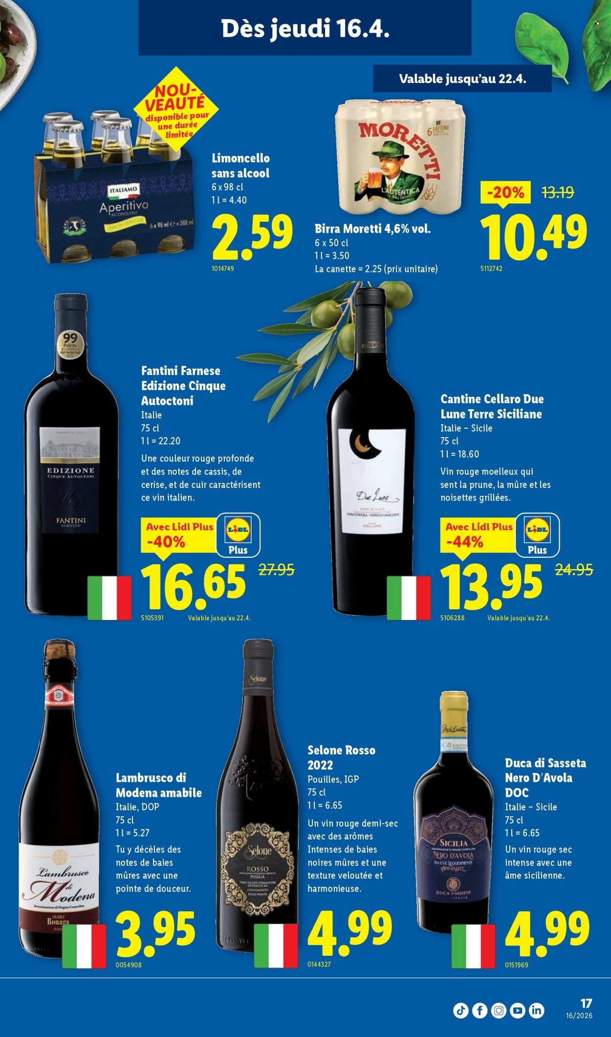 Catalogue Lidl - 16.4.2026 - 22.4.2026. Page 17. Page 17