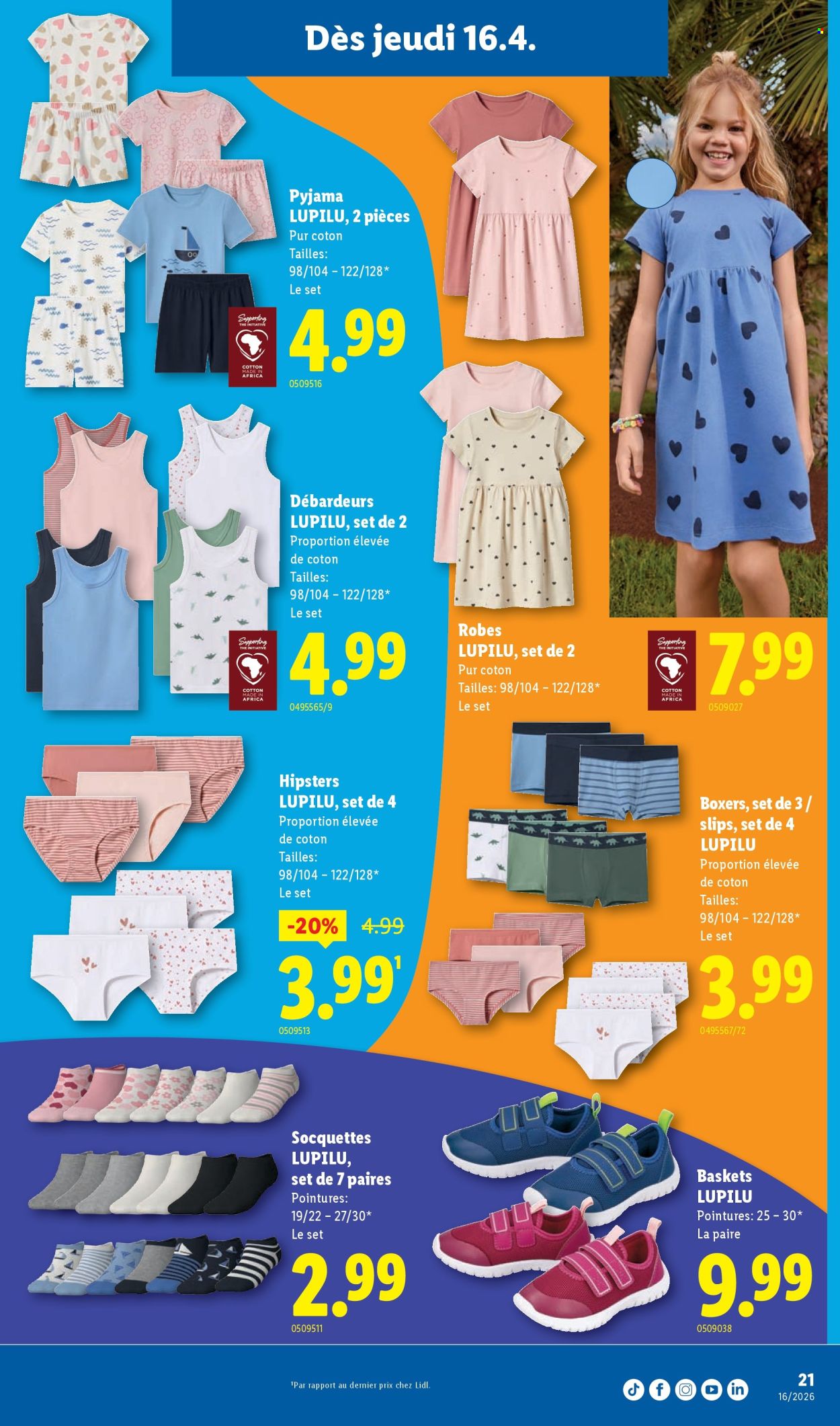 Catalogue Lidl - 16.4.2026 - 22.4.2026. Page 21. Page 21