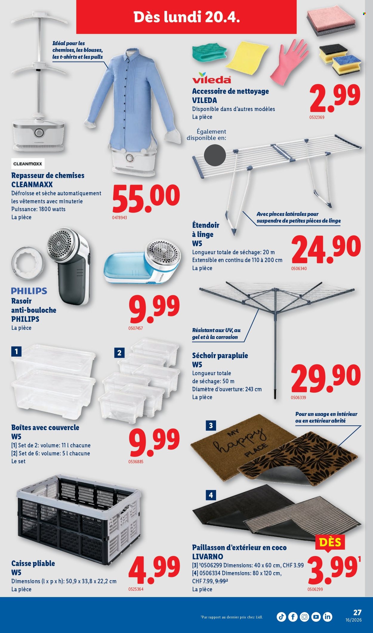 Catalogue Lidl - 16.4.2026 - 22.4.2026. Page 27. Page 27