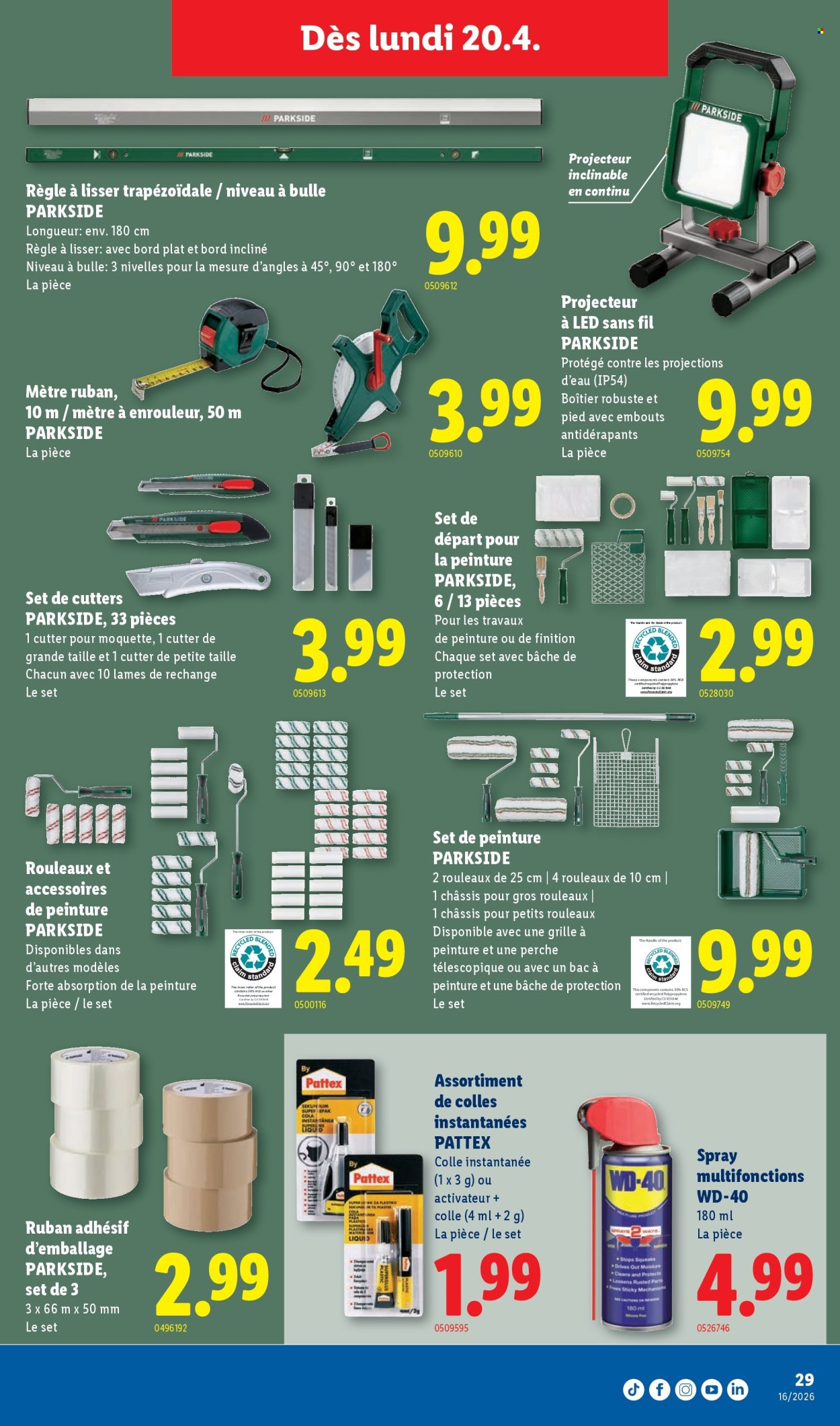 Catalogue Lidl - 16.4.2026 - 22.4.2026. Page 29. Page 29