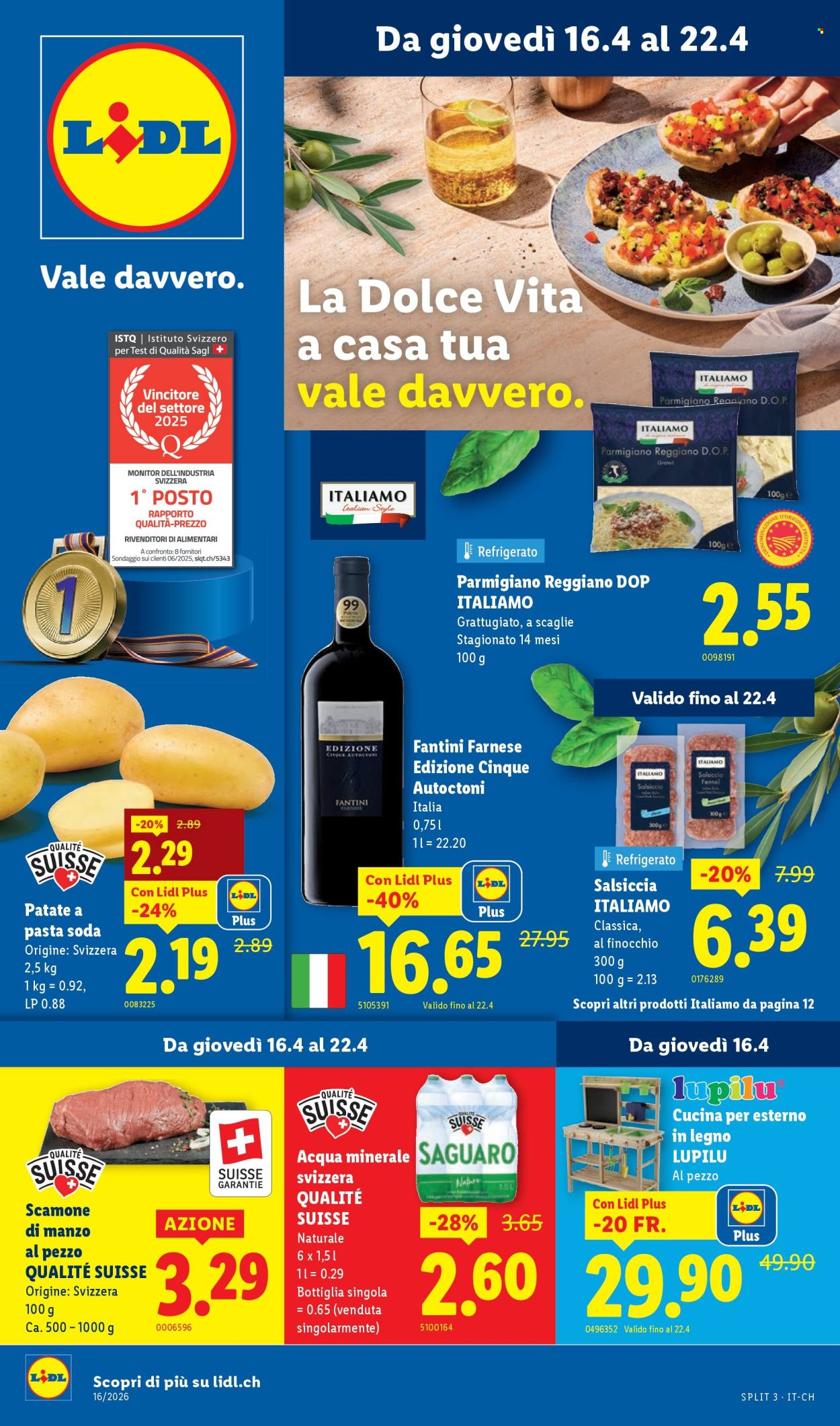 Catalogue Lidl - 16.4.2026 - 22.4.2026. Page 1. Page 1