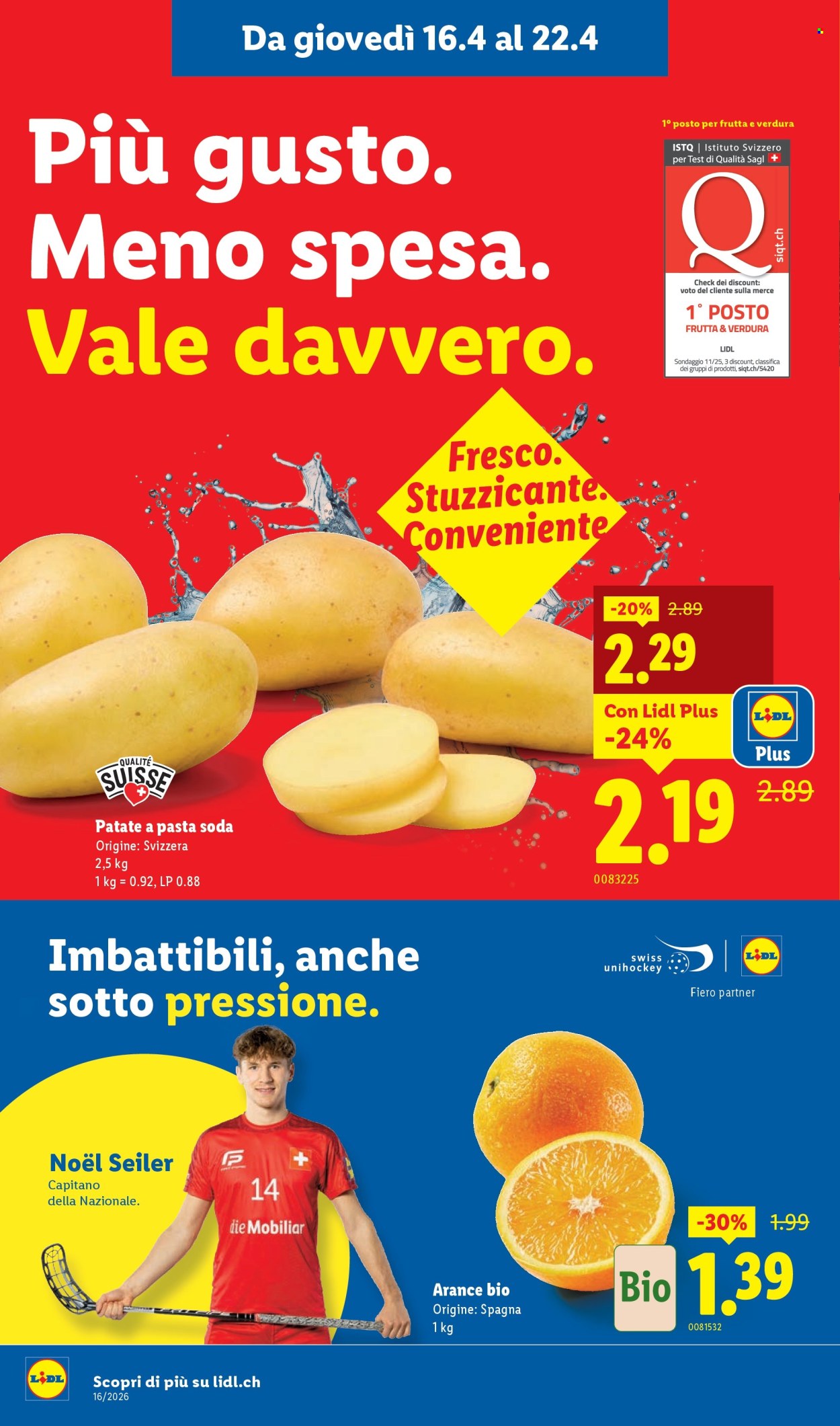 Catalogue Lidl - 16.4.2026 - 22.4.2026. Page 4. Page 4