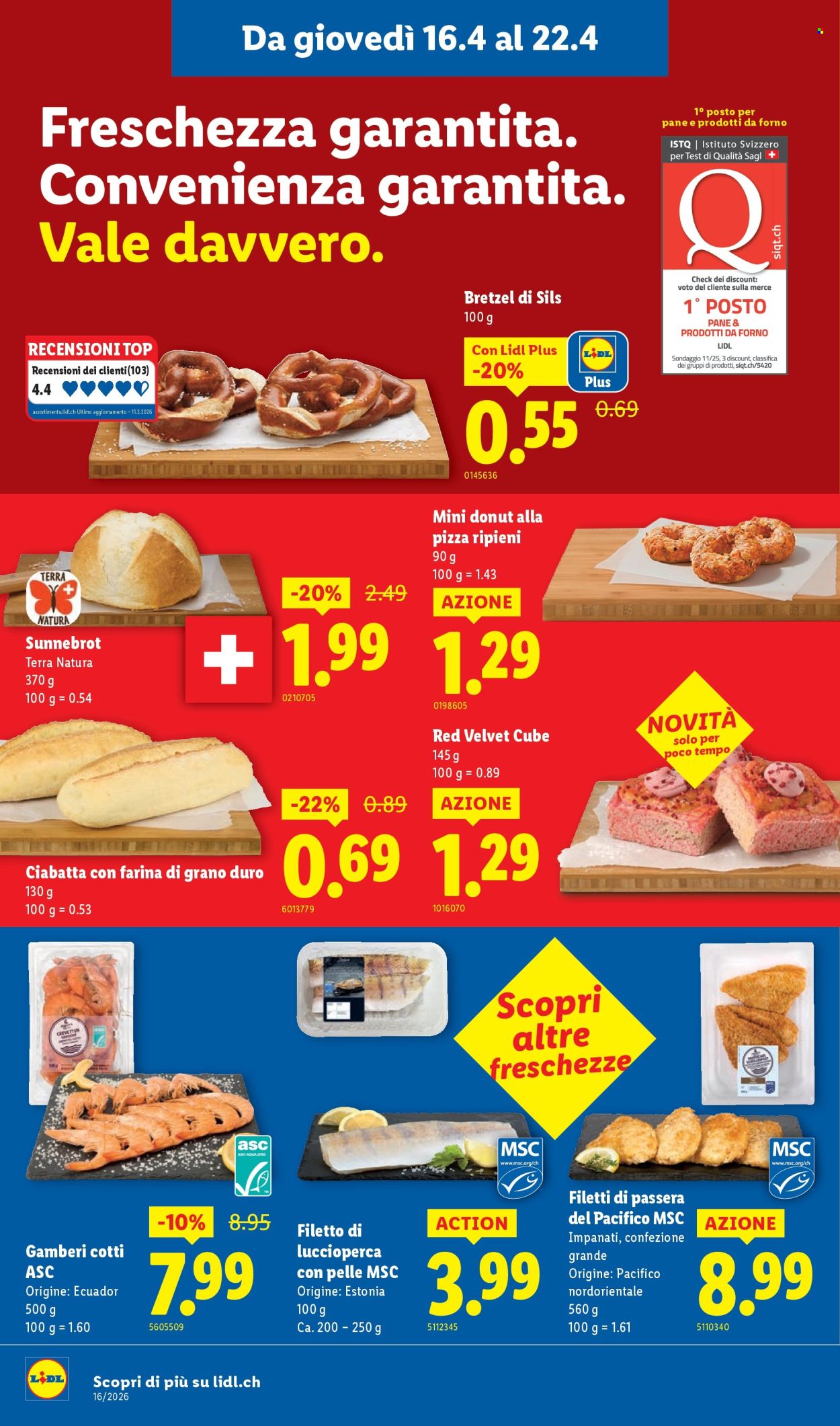 Catalogue Lidl - 16.4.2026 - 22.4.2026. Page 6. Page 6