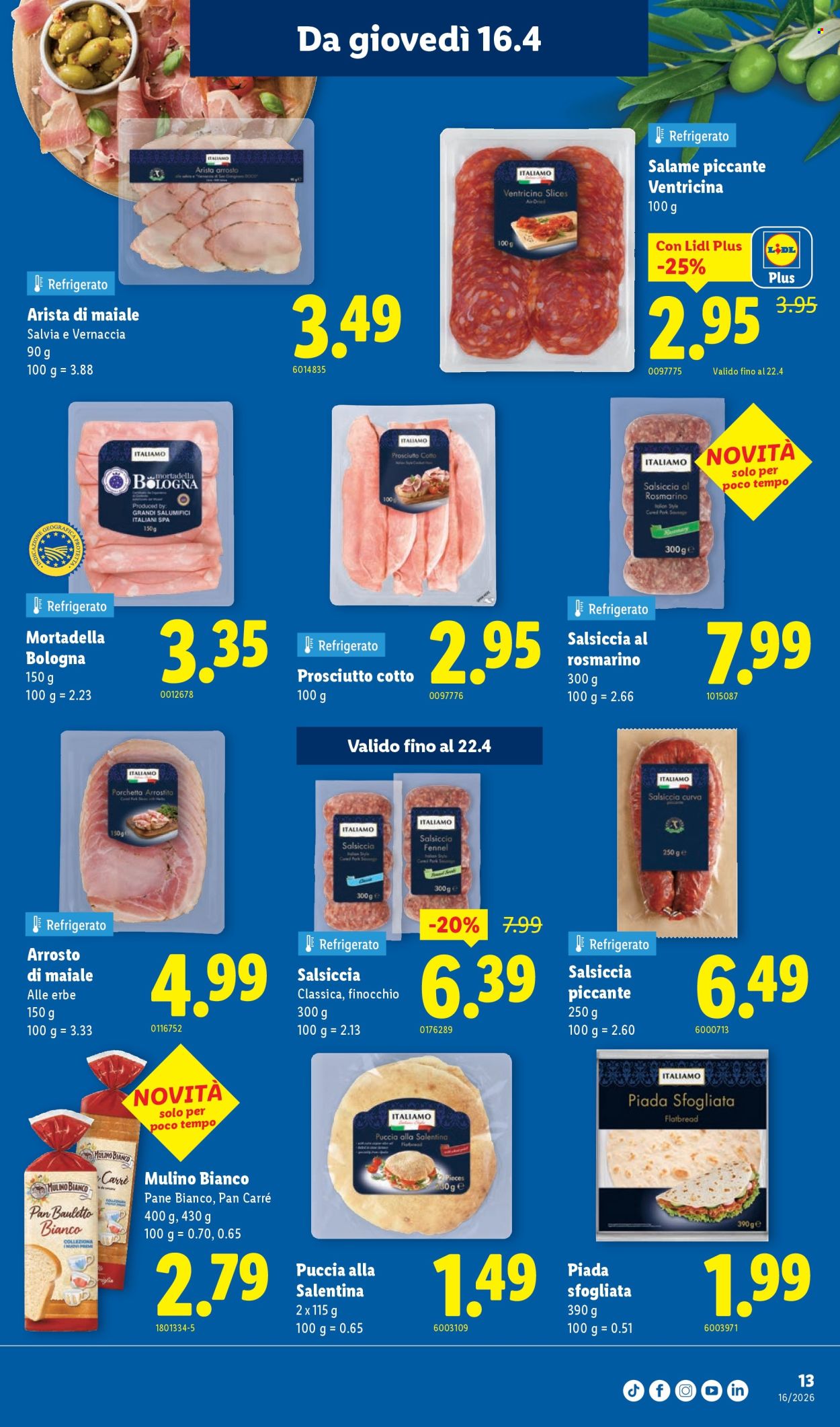 Catalogue Lidl - 16.4.2026 - 22.4.2026. Page 13. Page 13