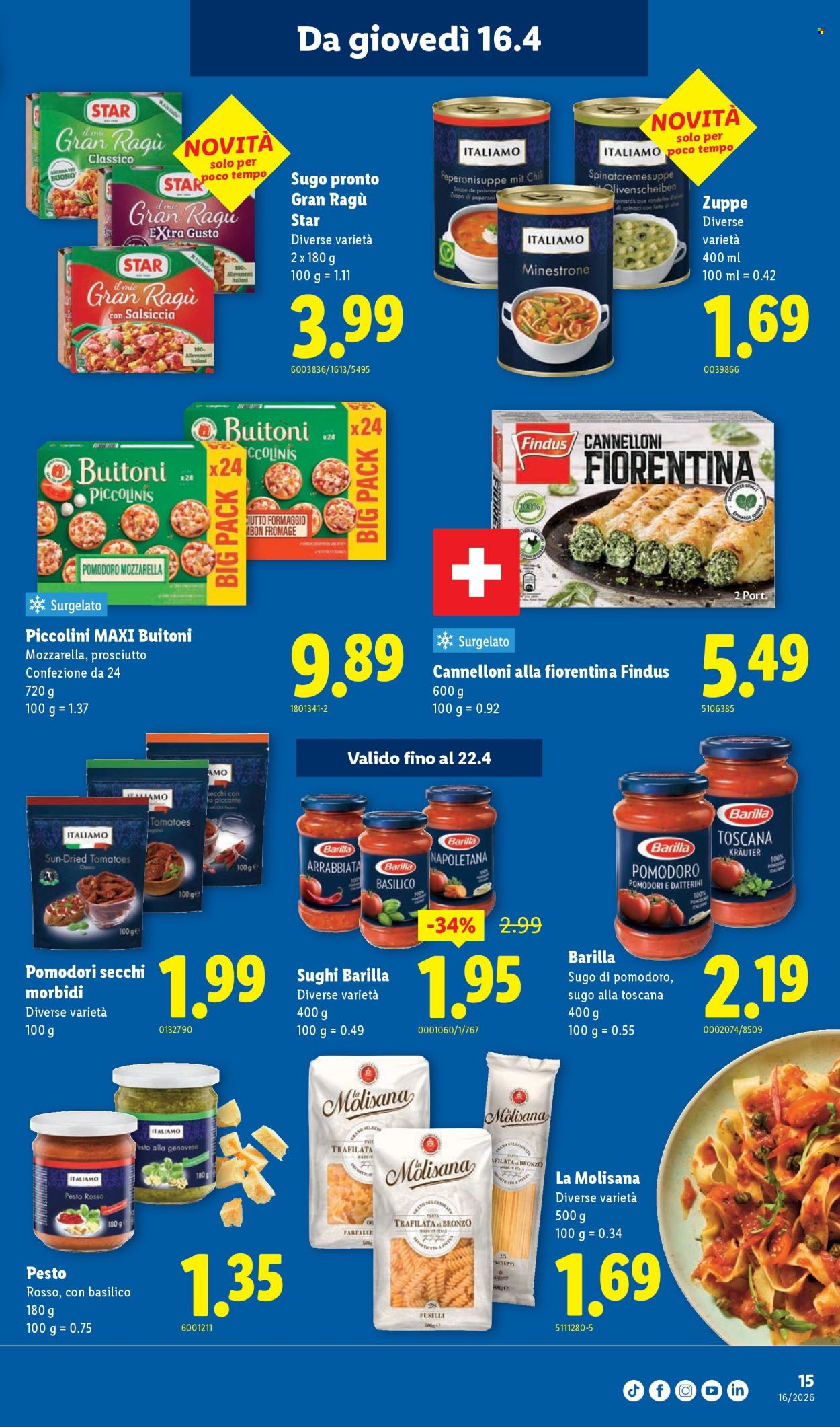 Catalogue Lidl - 16.4.2026 - 22.4.2026. Page 15. Page 15