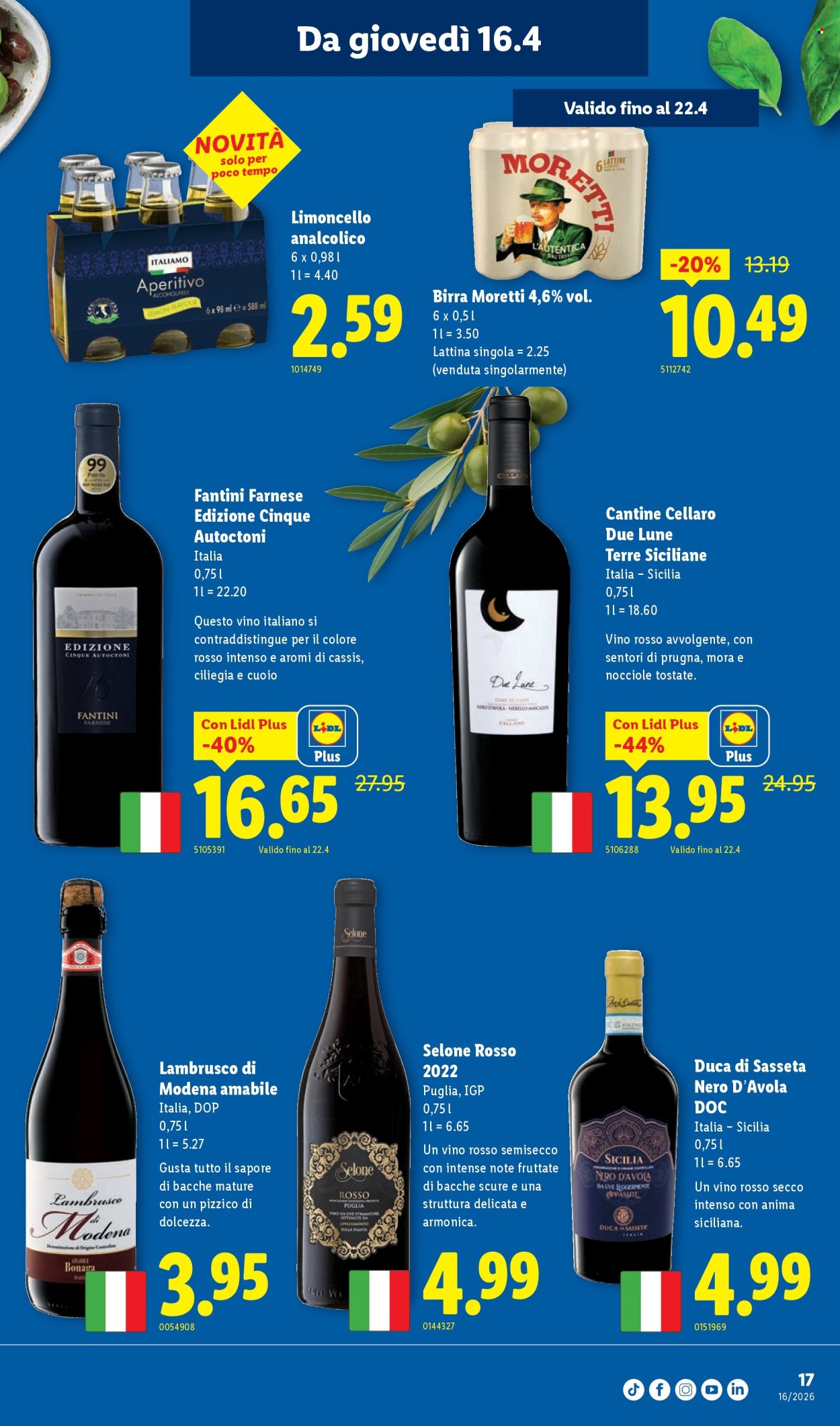 Catalogue Lidl - 16.4.2026 - 22.4.2026. Page 17. Page 17