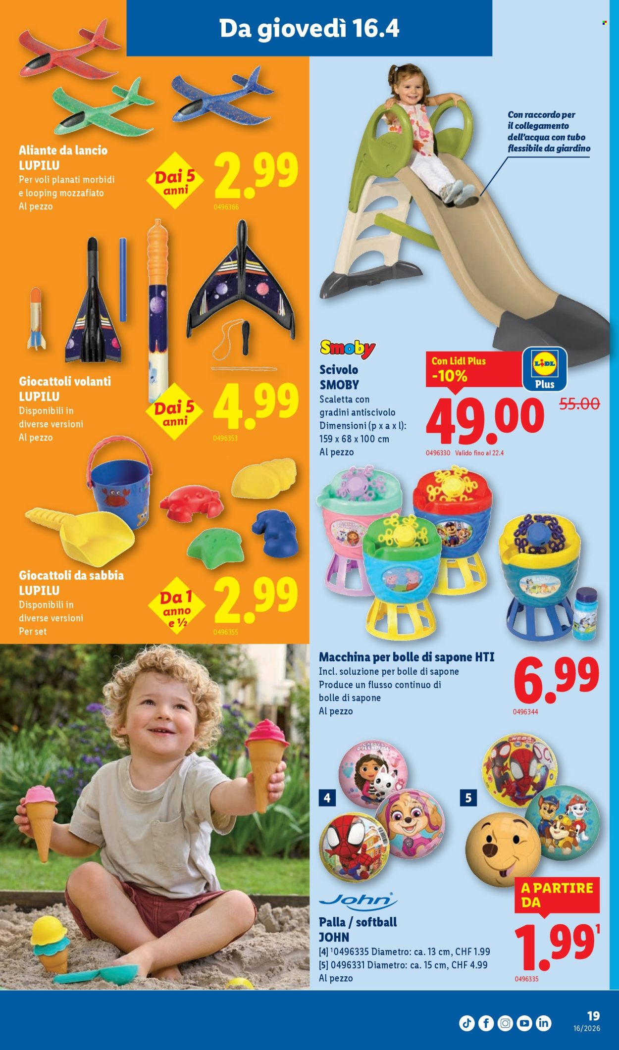 Catalogue Lidl - 16.4.2026 - 22.4.2026. Page 19. Page 19