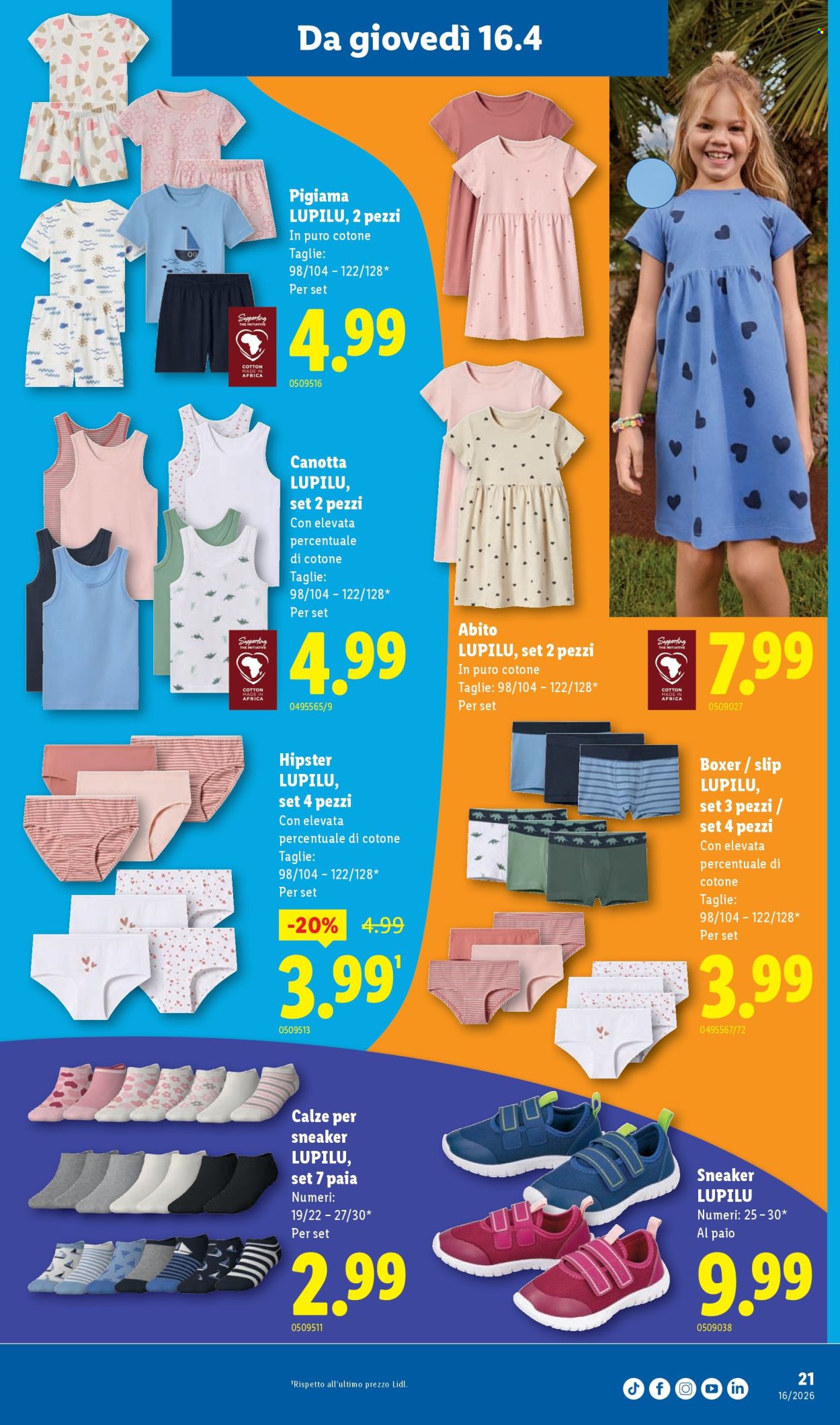 Catalogue Lidl - 16.4.2026 - 22.4.2026. Page 21. Page 21