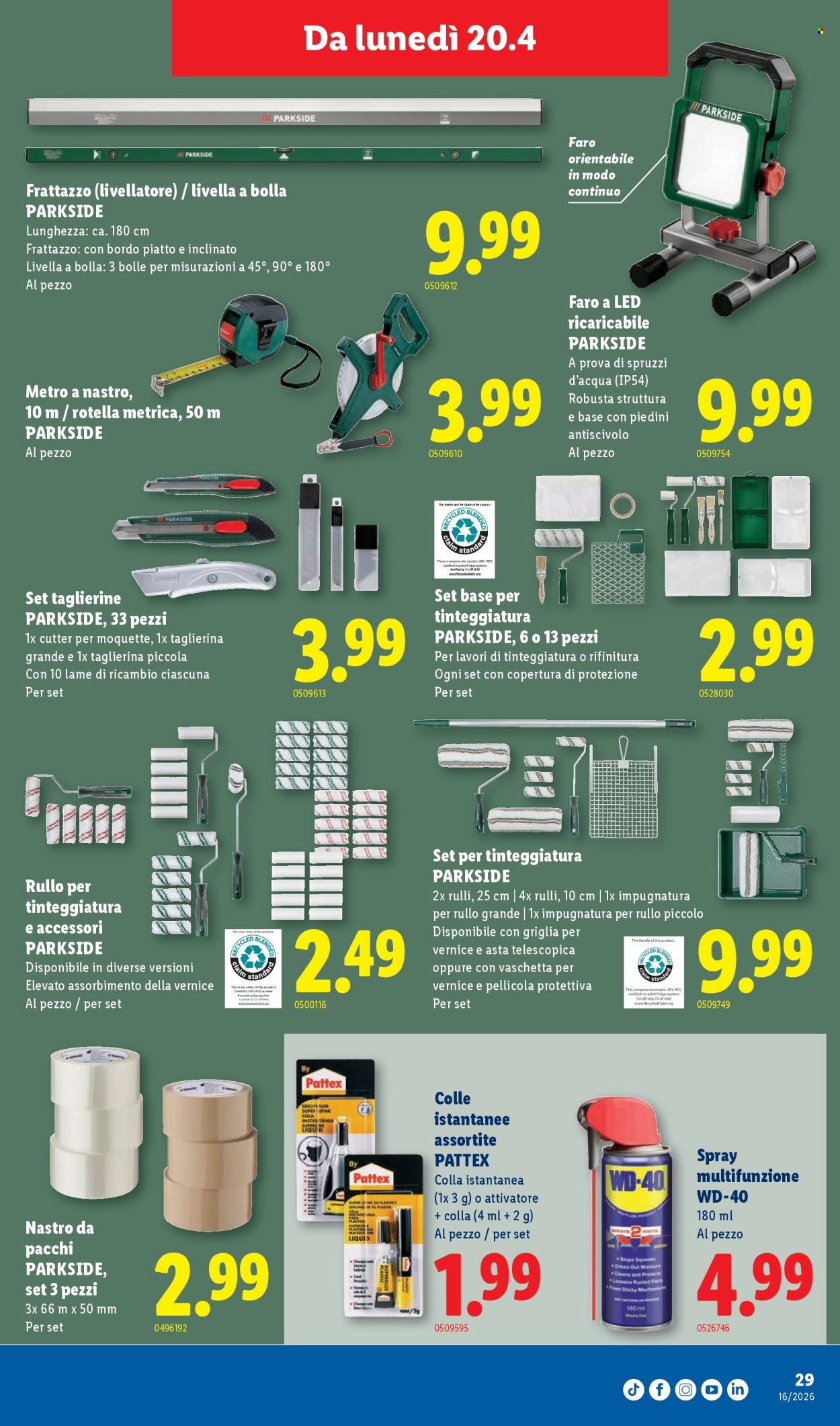 Catalogue Lidl - 16.4.2026 - 22.4.2026. Page 29. Page 29