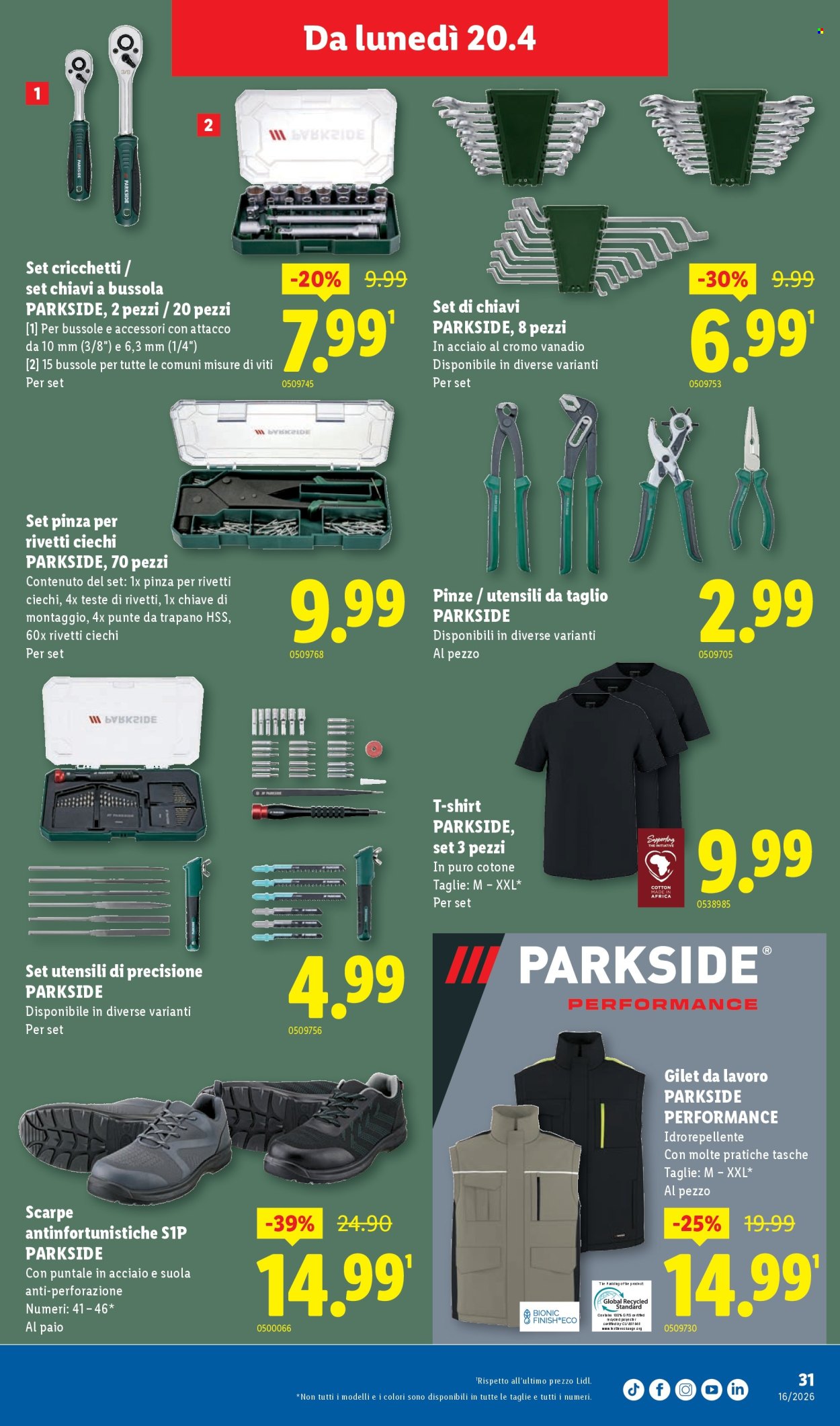 Catalogue Lidl - 16.4.2026 - 22.4.2026. Page 31. Page 31