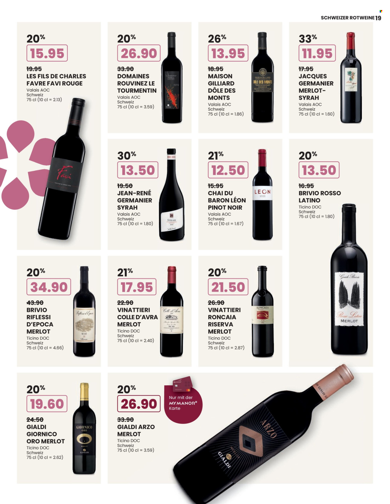 Catalogue Manor - 12.4.2026 - 10.5.2026. Page 19. Page 19