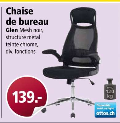 Chaise de bureau