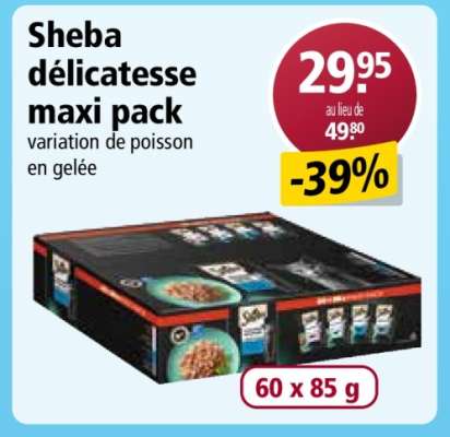 Sheba délicatesse maxi pack