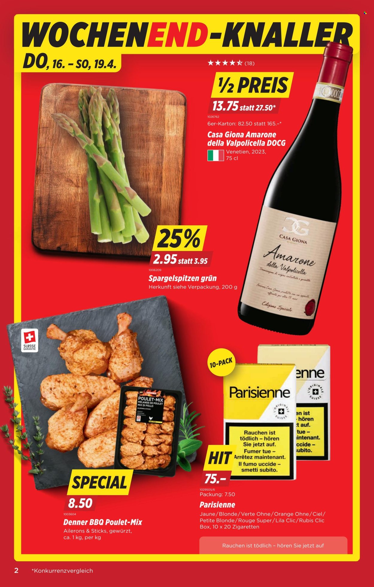 Catalogue Denner - 16.4.2026 - 22.4.2026. Page 2. Page 2