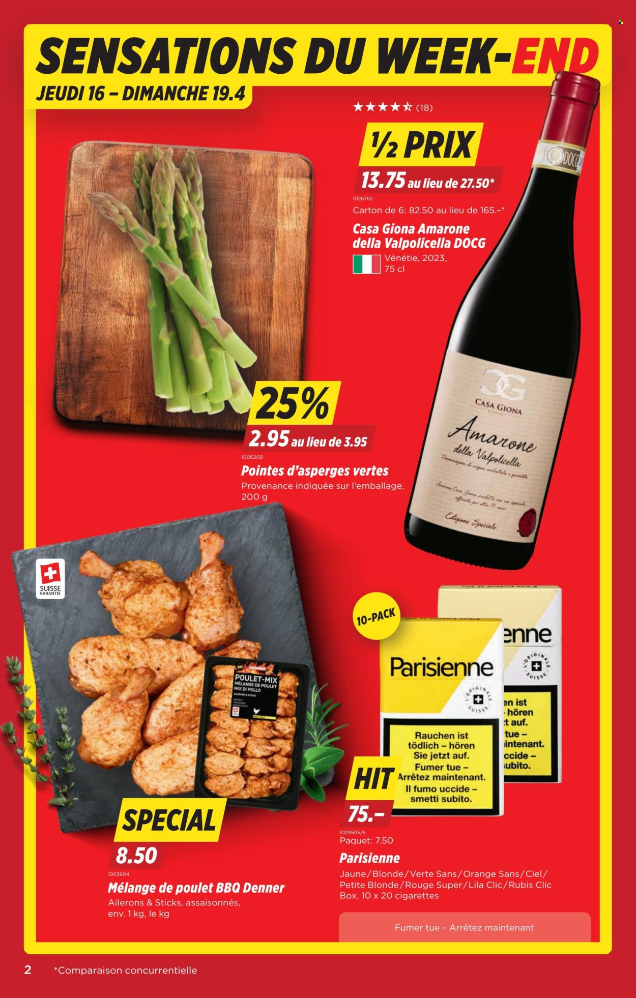 Catalogue Denner - 16.4.2026 - 22.4.2026. Page 2. Page 2