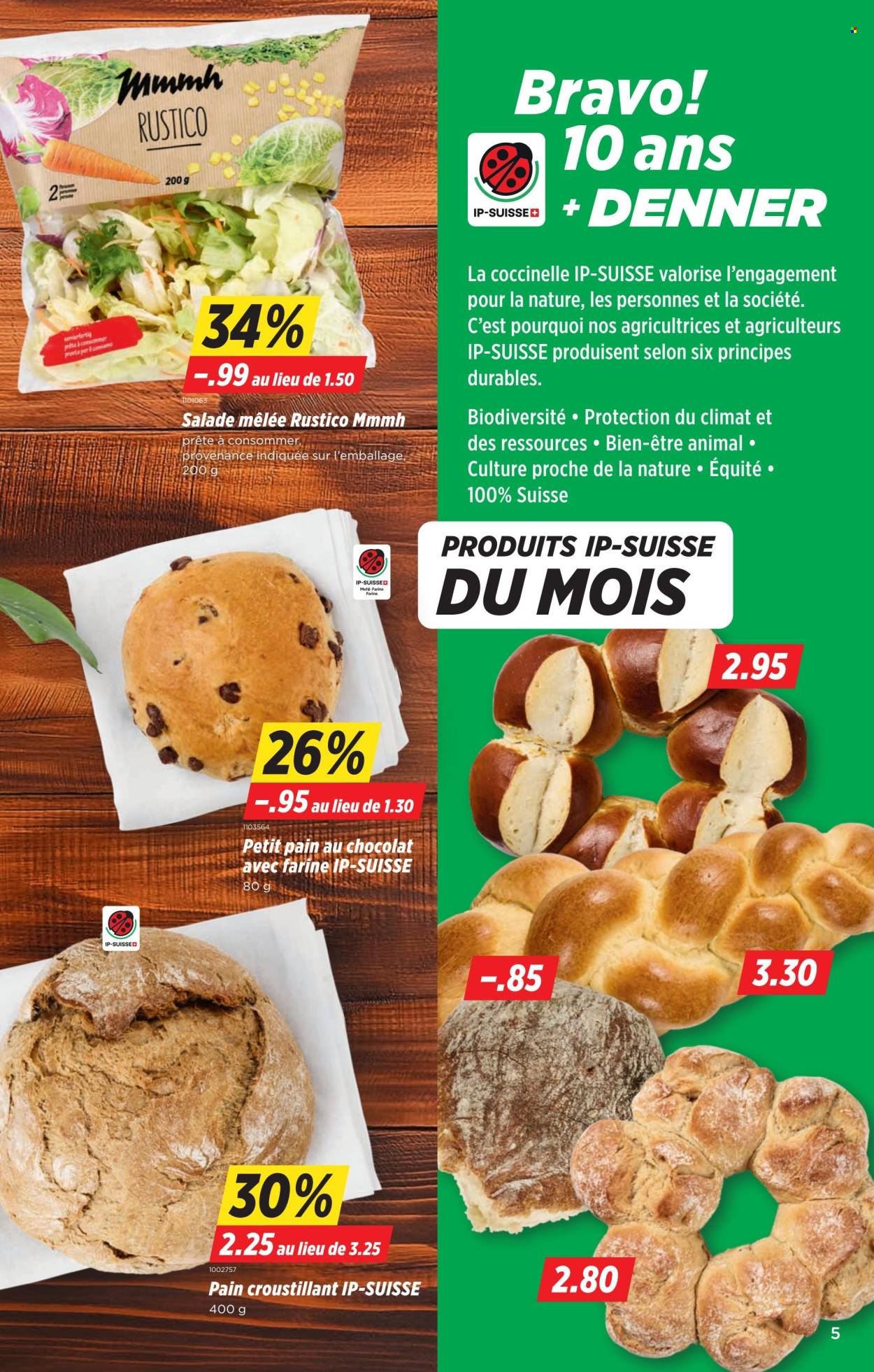 Catalogue Denner - 16.4.2026 - 22.4.2026. Page 5. Page 5
