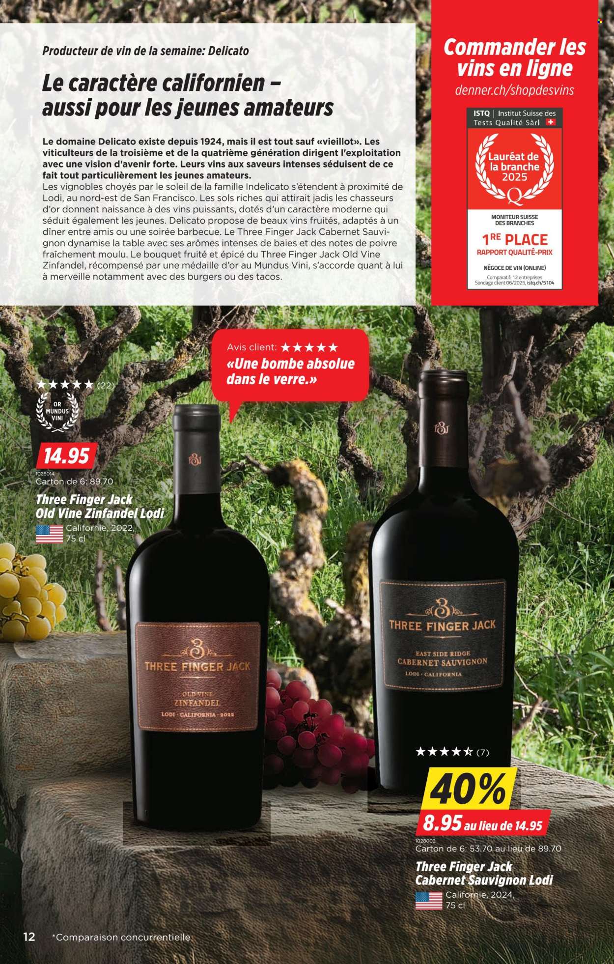 Catalogue Denner - 16.4.2026 - 22.4.2026. Page 12. Page 12