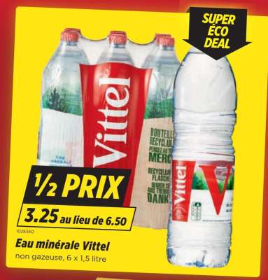 Eau minérale Vittel