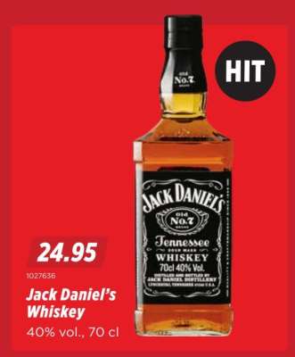 JACK DANIEL'S WHISKEY