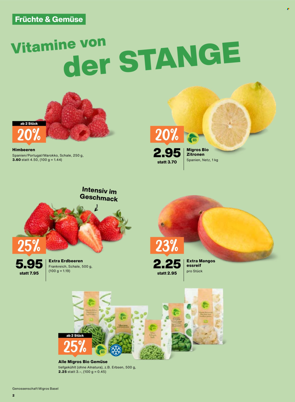 Catalogue Migros - 16.4.2026 - 22.4.2026. Page 2. Page 2