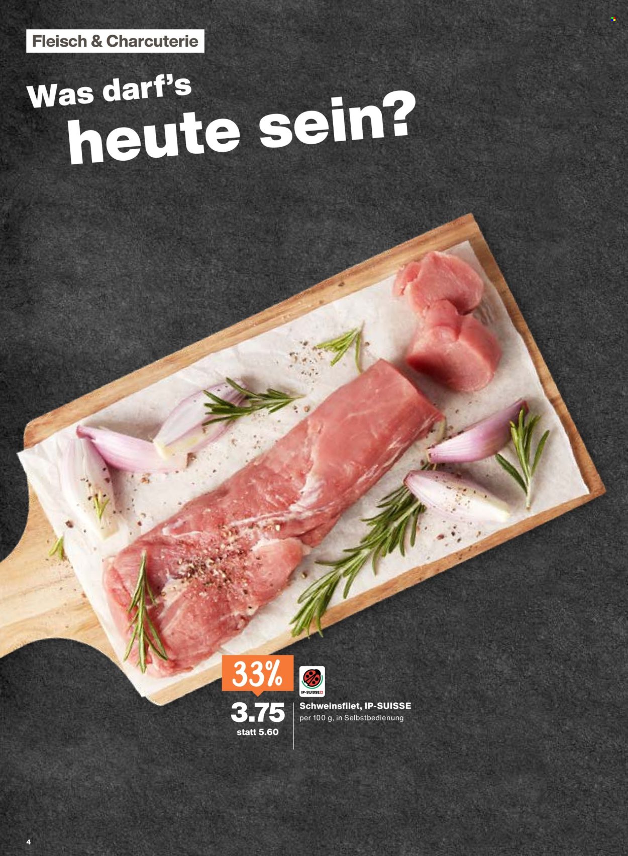 Catalogue Migros - 16.4.2026 - 22.4.2026. Page 4. Page 4