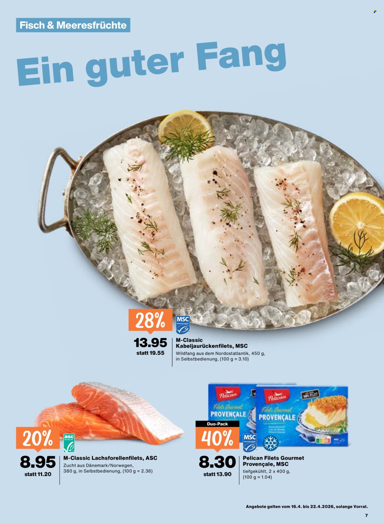 Catalogue Migros - 16.4.2026 - 22.4.2026. Page 7. Page 7