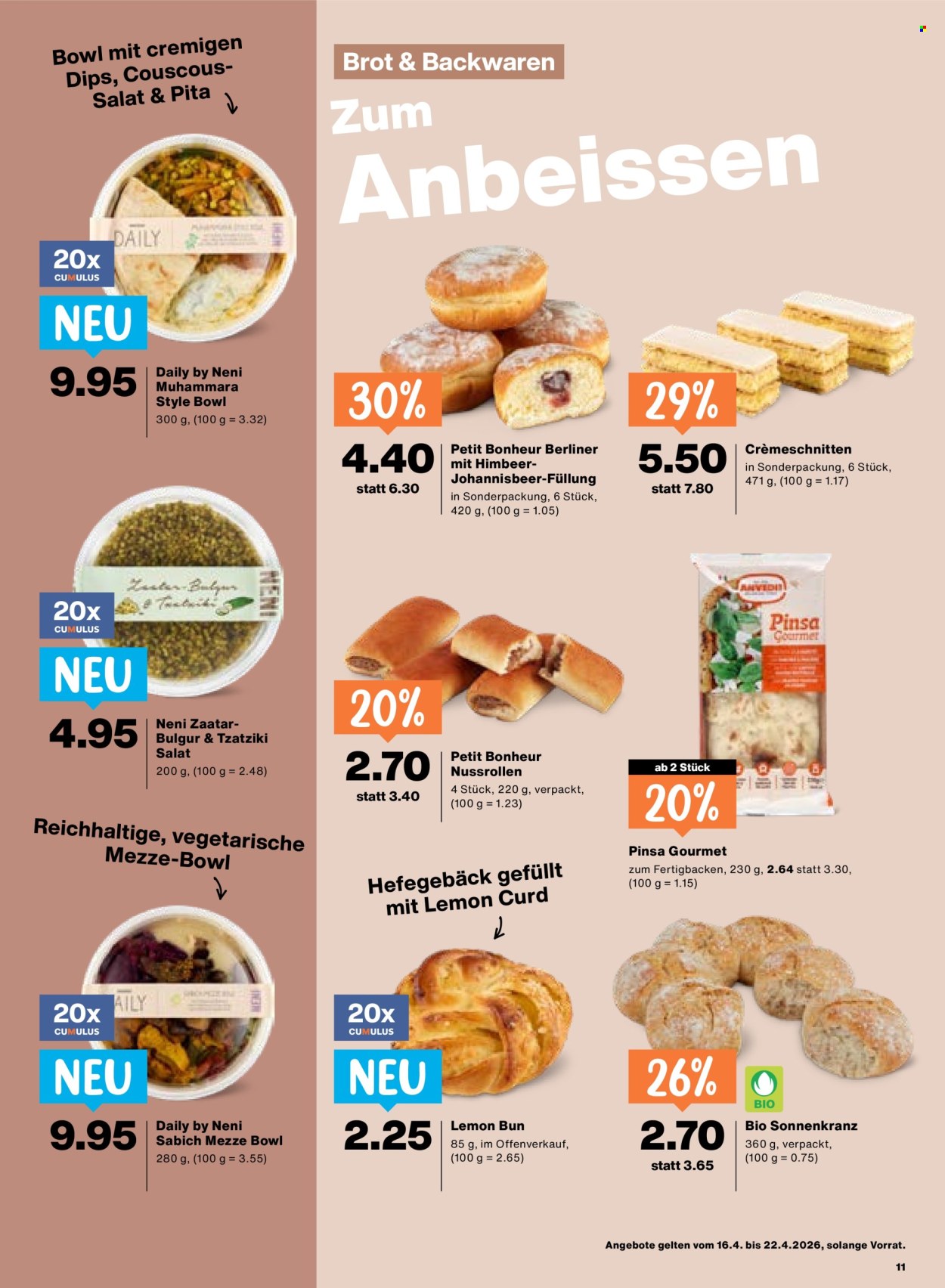 Catalogue Migros - 16.4.2026 - 22.4.2026. Page 11. Page 11