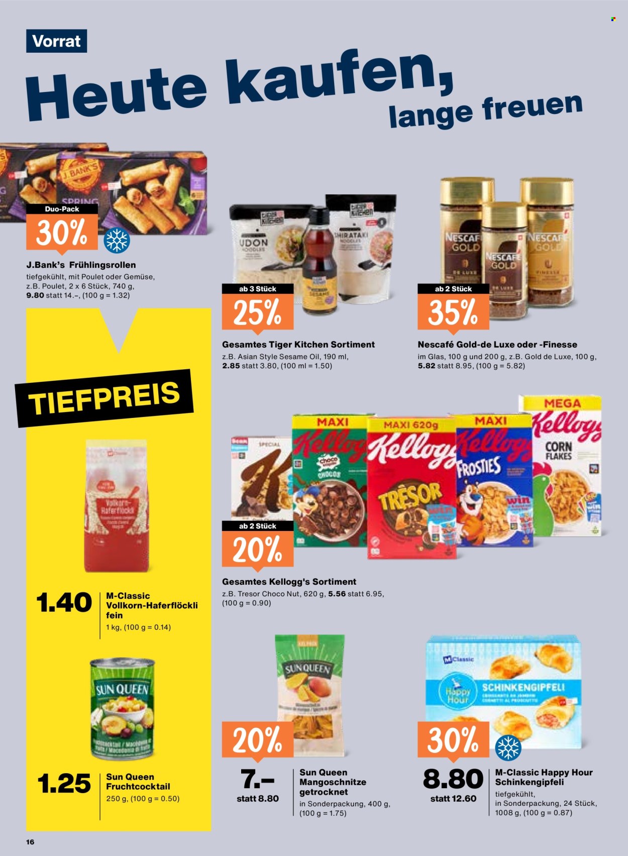 Catalogue Migros - 16.4.2026 - 22.4.2026. Page 16. Page 16