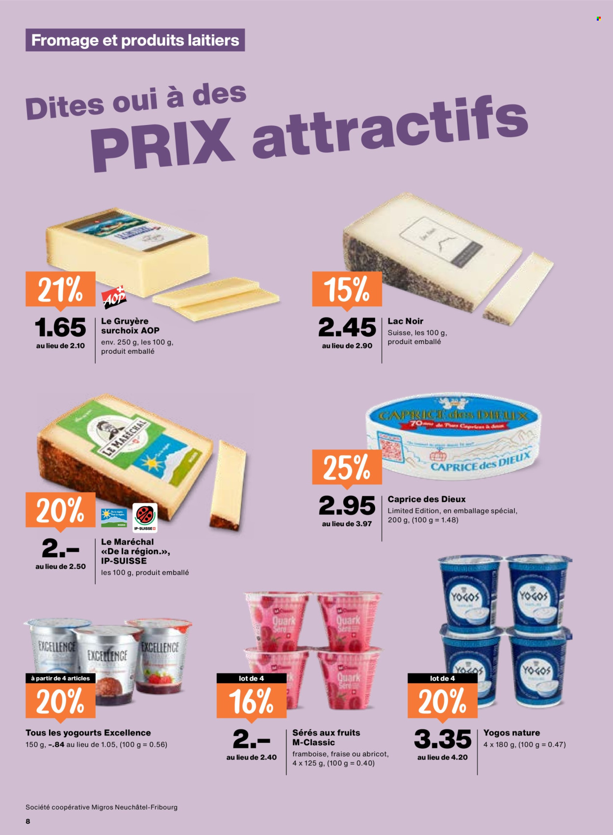 Catalogue Migros - 16.4.2026 - 22.4.2026. Page 8. Page 8