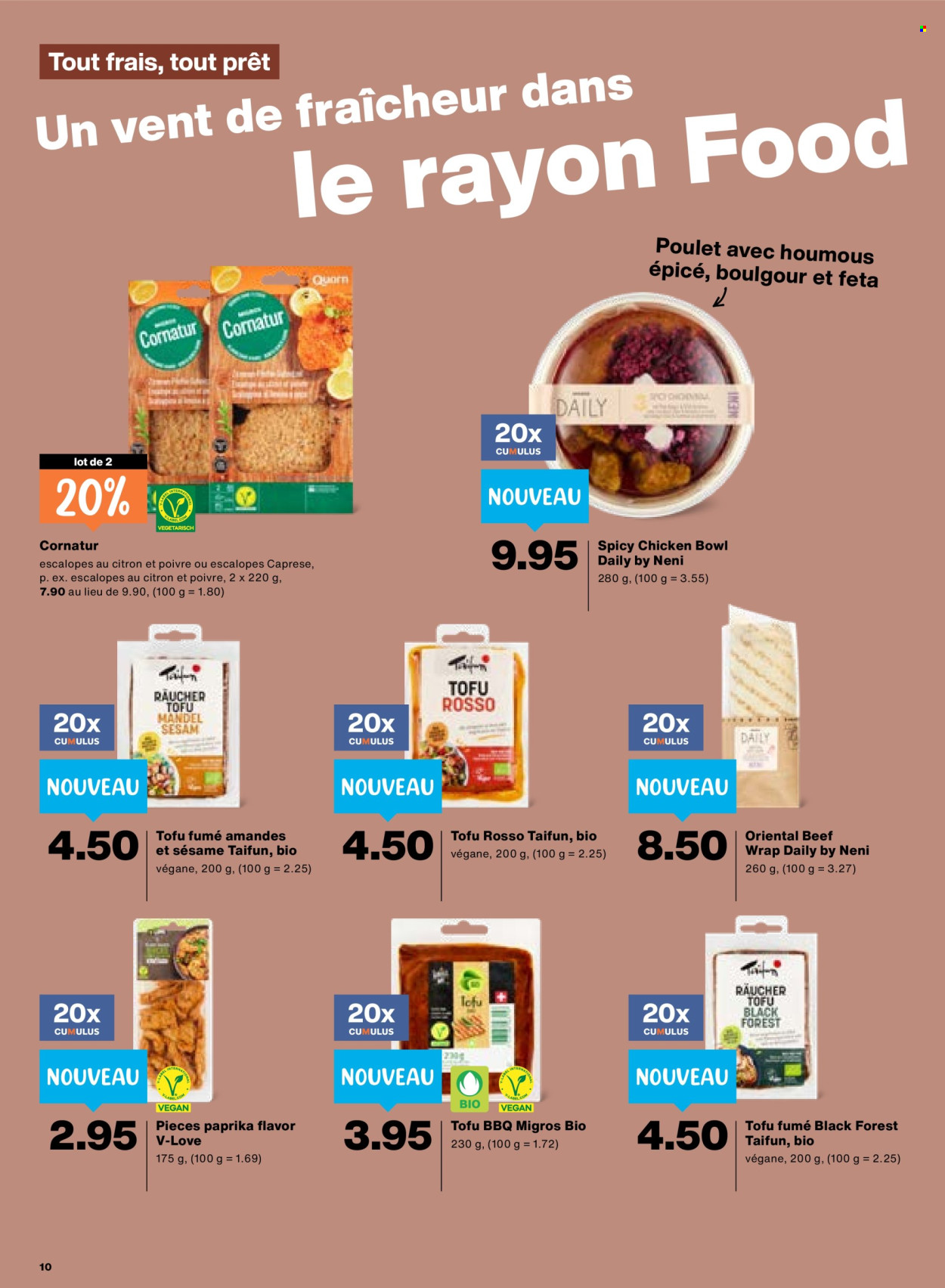 Catalogue Migros - 16.4.2026 - 22.4.2026. Page 10. Page 10